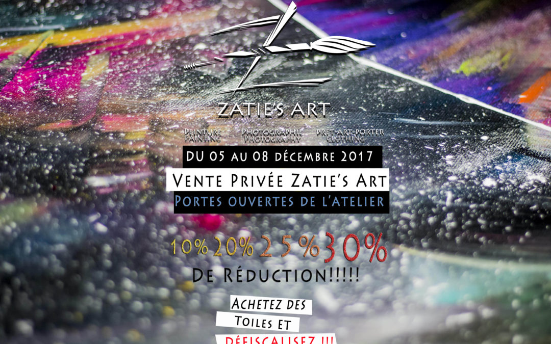 Vente privée Zatie’s Art et portes ouvertes de mon atelier #4