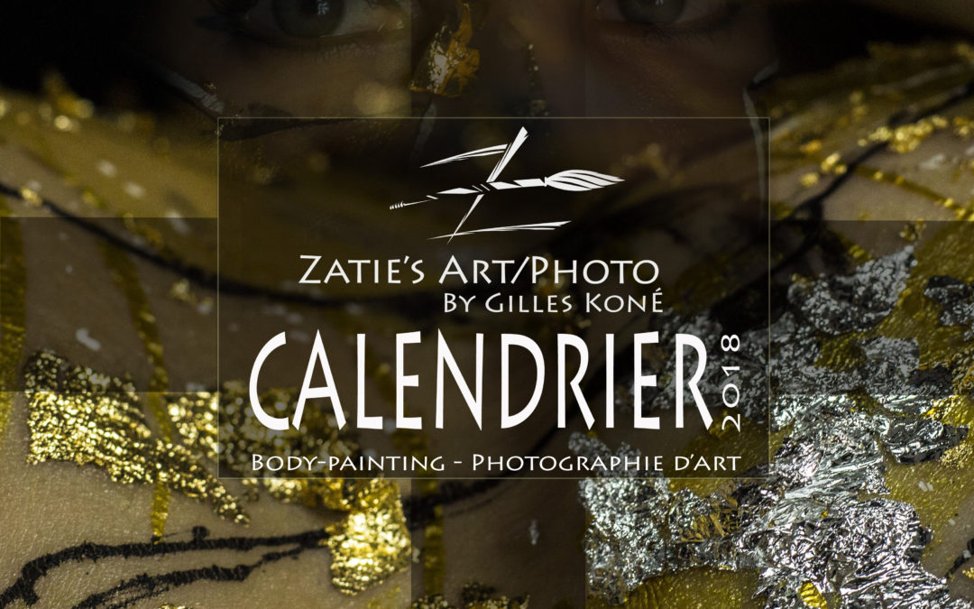 Calendrier 2017 by Zatie’s Art (disponible pour Noël 2017)